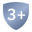 3+