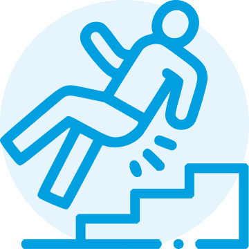 ตกบันได